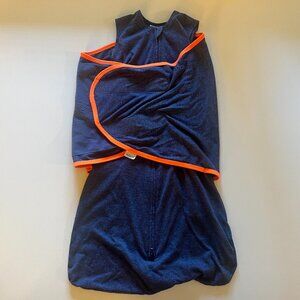 Halo Swaddle Sleep Sack -- navy blue -- Ideal Temp TOG 1.5 -- size Small